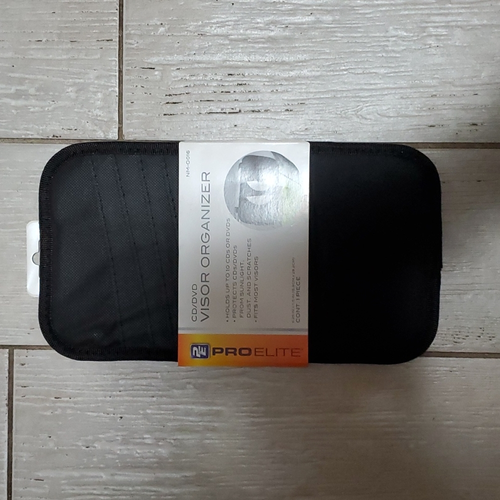 Pro Elite CD/DVD Visor Organizer